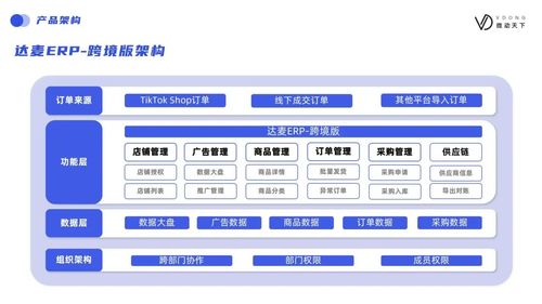 微动天下旗下跨境电商系统 达麦erp tiktok版 上线